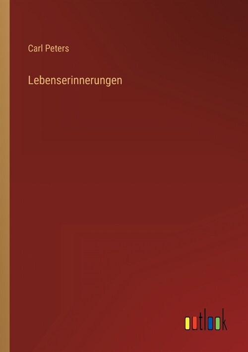 Lebenserinnerungen (Paperback)