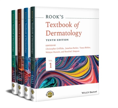 Rooks Textbook of Dermatology, 4 Volume Set (Hardcover, 10)