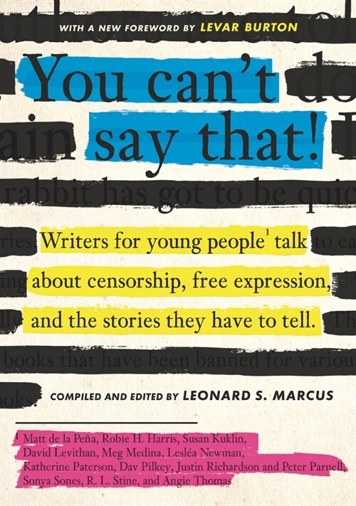 You Cant Say That!: Writers for Young People Talk about Censorship, Free Expression, and the Stories They Have to Tell (Paperback)