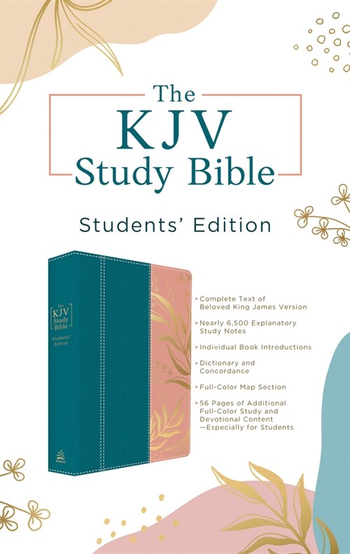 The KJV Study Bible, Students Edition [Tropical Botanicals] (Imitation Leather)