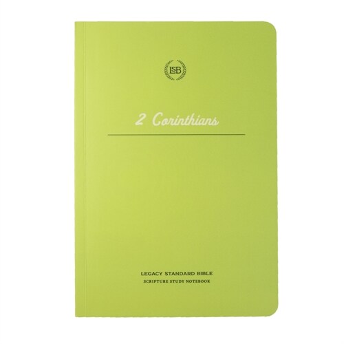 Lsb Scripture Study Notebook: 2 Corinthians (Paperback)