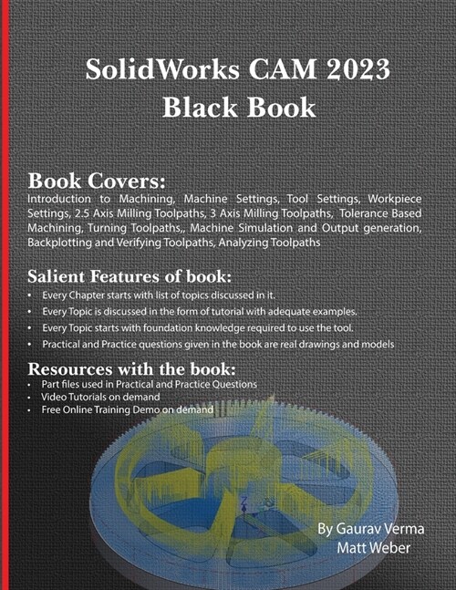 SolidWorks CAM 2023 Black Book (Paperback, 4)