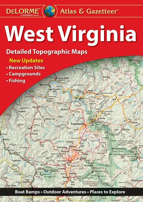 Delorme Atlas & Gazetteer: West Virginia (Other)