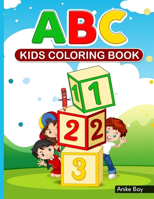 ABC Kids Coloring Book: 123 (Paperback)