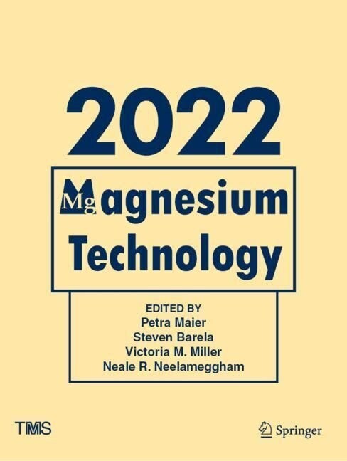 Magnesium Technology 2022 (Paperback, 2022)