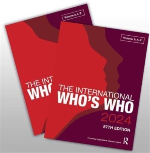 The International Whos Who 2024 (Multiple-component retail product, 87 ed)