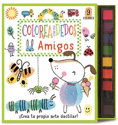 COLOREA CON TUS DEDOS AMIGOS (Other Book Format)