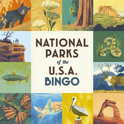 National Parks of the USA Bingo : A Bingo Game for Explorers (Game)