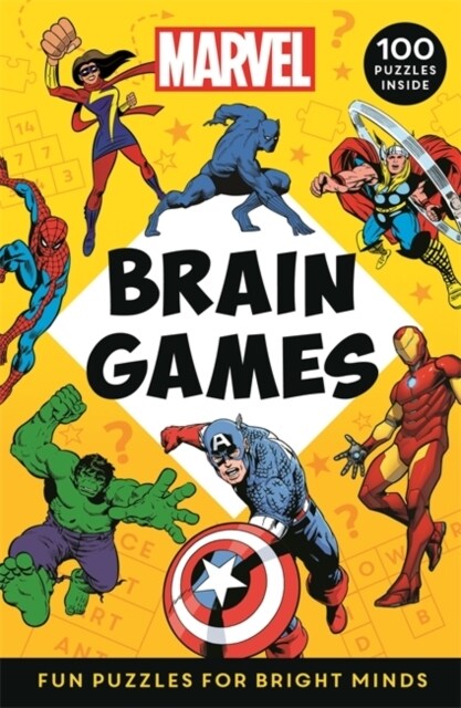 Marvel Brain Games : Fun puzzles for bright minds (Paperback)