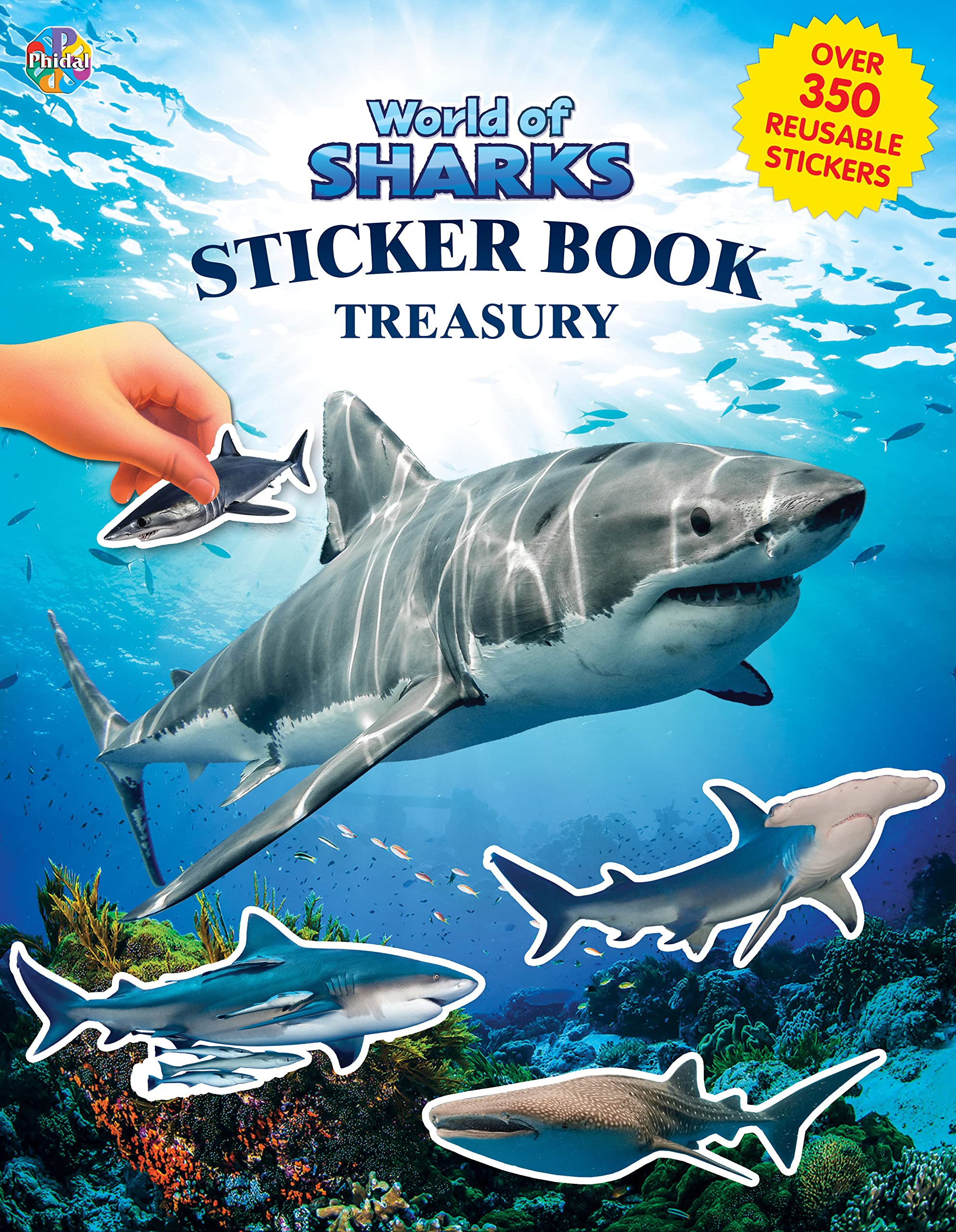 Sharks Sticker Book Treasury (Hardcover)
