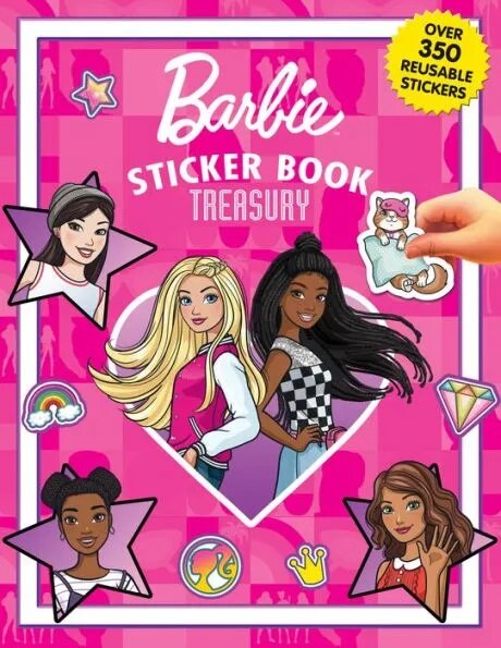 Barbie Sticker Book Treasury (Hardcover)