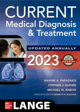 CURRENT Medical Diagnosis and Treatment 2023 (Paperback, 62 ed, IE)