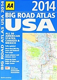 Big Road Atlas USA 2014 (Paperback)