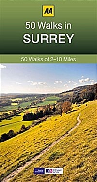 50 Walks in Surrey (Paperback, 3 Revised edition)