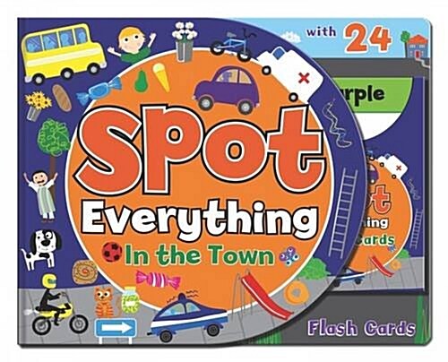 Spot Everything Book - Town : Spot Everything with Flash Cards (Hardcover, New ed)