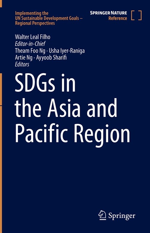 SDGs in the Asia and Pacific Region (Hardcover)