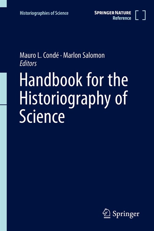 Handbook for the Historiography of Science (Hardcover)