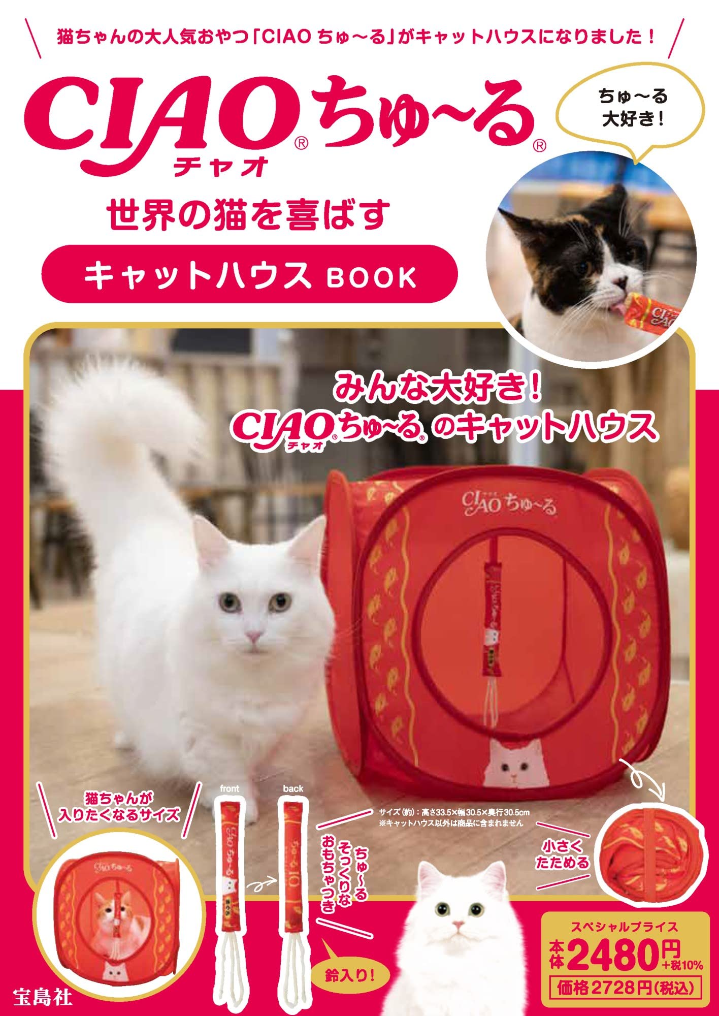 CIAOちゅ～る 世界の猫を喜ばす キャットハウスBOOK