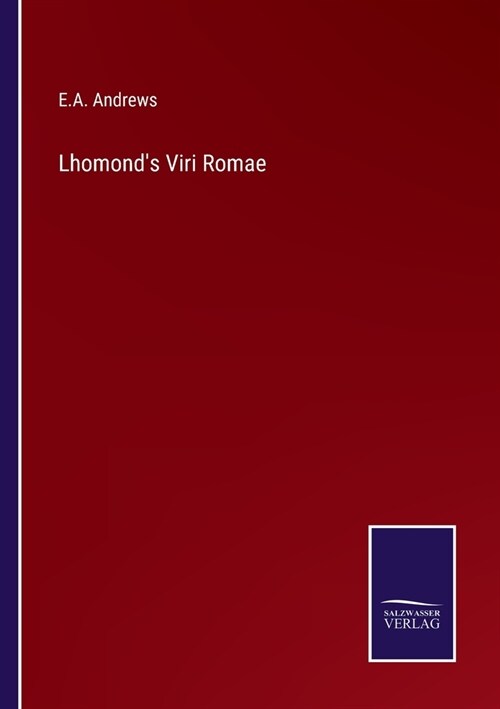 Lhomonds Viri Romae (Paperback)