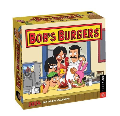 Bobs Burgers 2024 Day-To-Day Calendar (Daily)