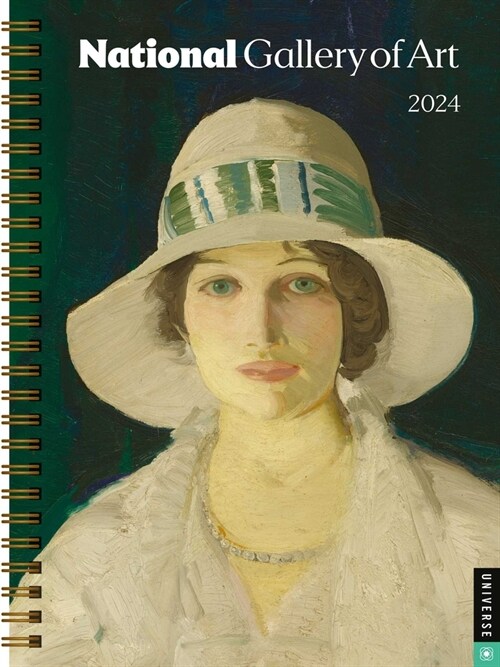 National Gallery of Art 12-Month 2024 Planner Calendar (Desk)