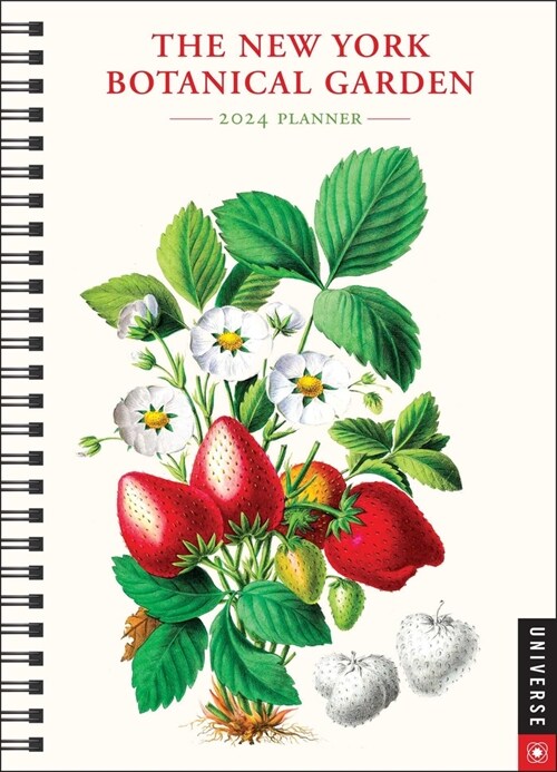The New York Botanical Garden 12-Month 2024 Planner Calendar (Desk)