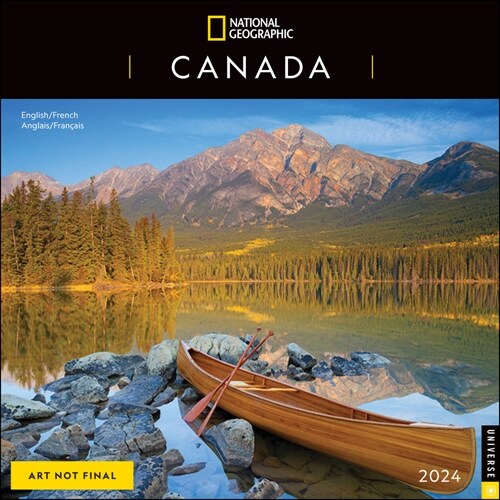 알라딘 National Geographic Canada 2024 Wall Calendar (Wall)