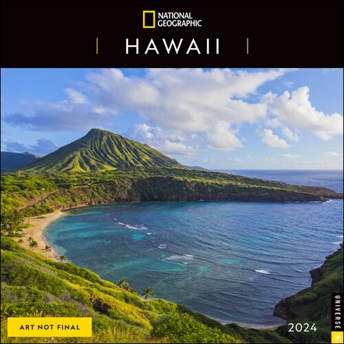 National Geographic: Hawaii 2024 Wall Calendar (Wall)