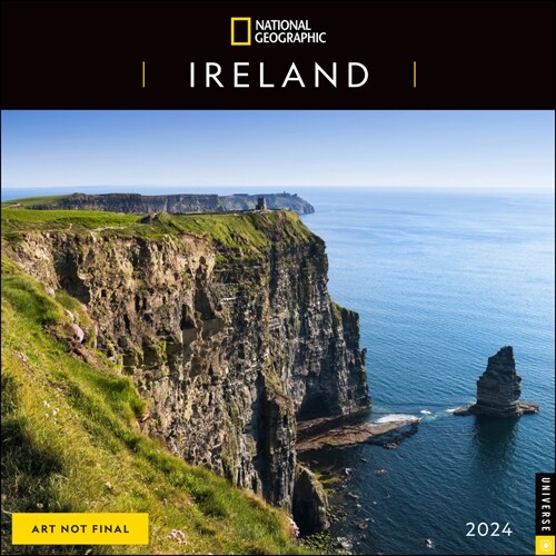 National Geographic: Ireland 2024 Wall Calendar (Wall)