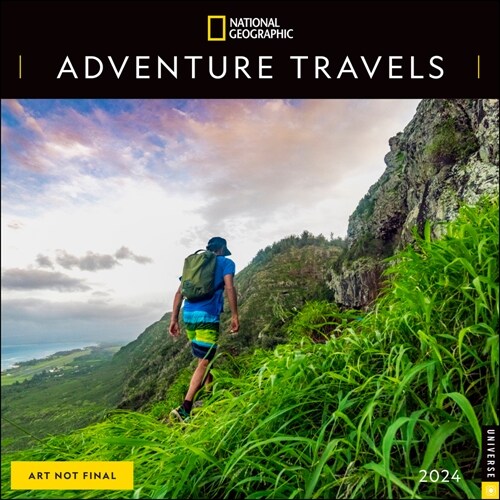 National Geographic: Adventure Travels 2024 Wall Calendar (Wall)