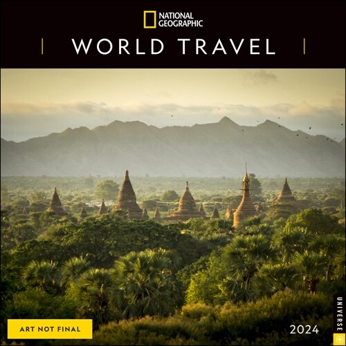 National Geographic: World Travel 2024 Wall Calendar (Wall)