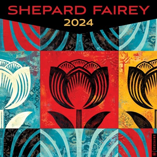 Shepard Fairey 2024 Wall Calendar (Wall)