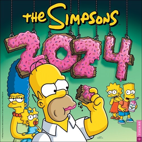 The Simpsons 2024 Wall Calendar (Wall)