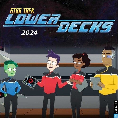 Star Trek: Lower Decks 2024 Wall Calendar (Wall)
