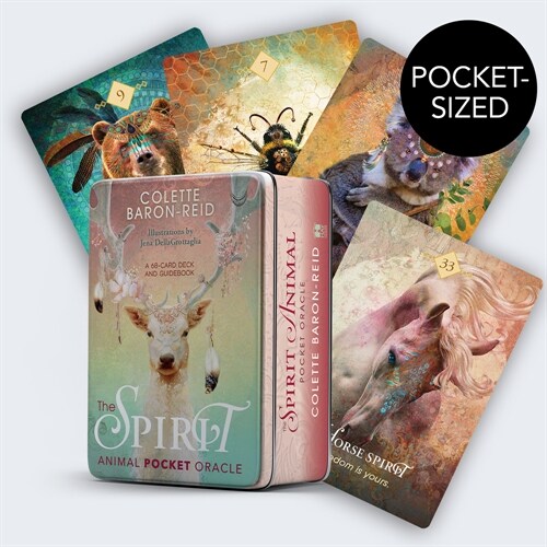 The Spirit Animal Pocket Oracle: A 68-Card Deck - Animal Spirit Cards with Guidebook (Other)