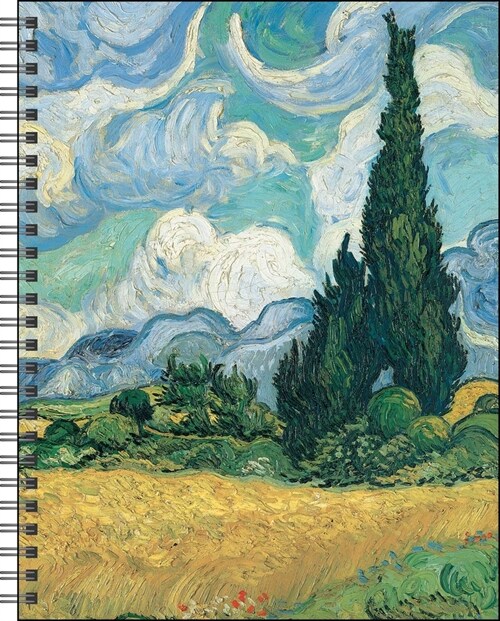 Van Gogh 12-Month 2024 Engagement Calendar (Desk)