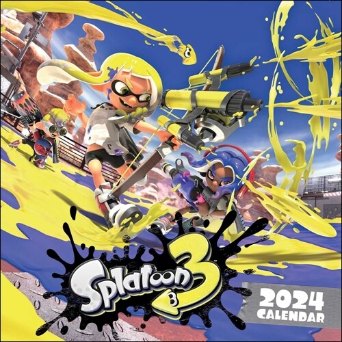 Splatoon 3 2024 Wall Calendar (Other)