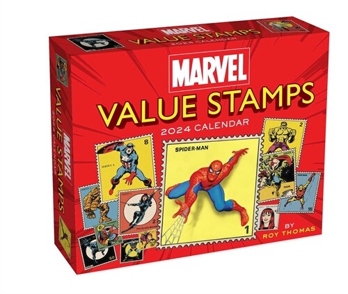 Marvel Value Stamps 2024 Day-To-Day Calendar (Other)