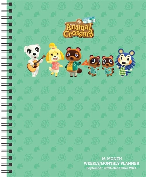 Animal Crossing: New Horizons 16-Month September 2023-December 2024 Weekly/Monthly Planner (Other)
