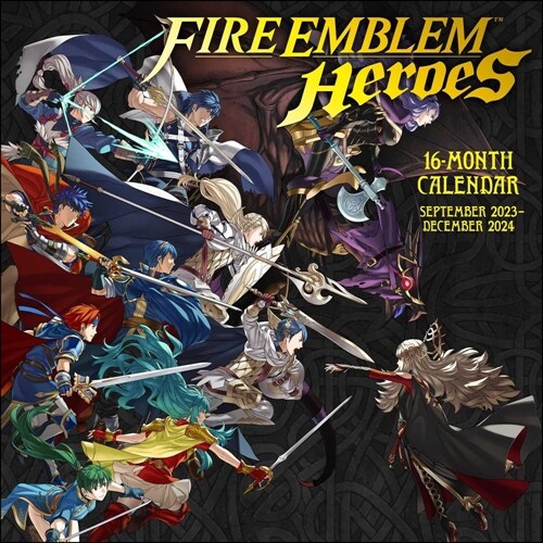 Fire Emblem 16-Month September 2023-December 2024 Wall Calendar (Other)