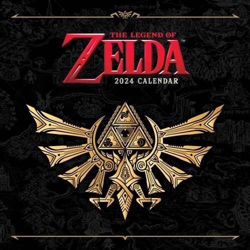 Legend of Zelda 2024 Wall Calendar (Other)