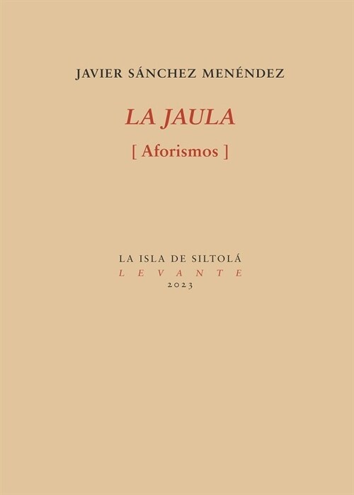 LA JAULA (Book)