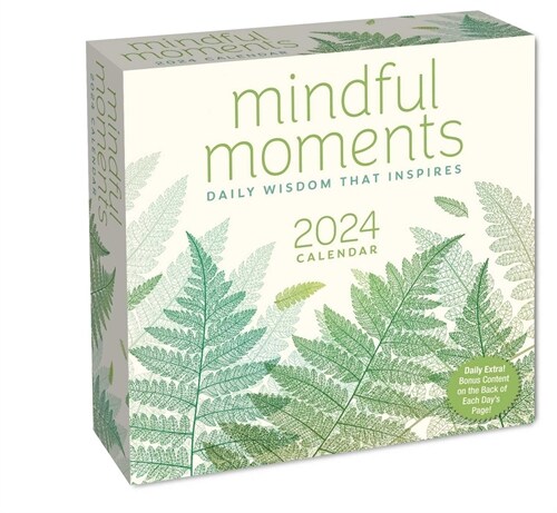 Mindful Moments 2024 Day-To-Day Calendar (Daily)