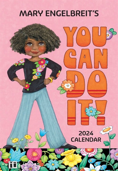 Mary Engelbreits 12-Month 2024 Monthly Pocket Planner Calendar: You Can Do It (Desk)