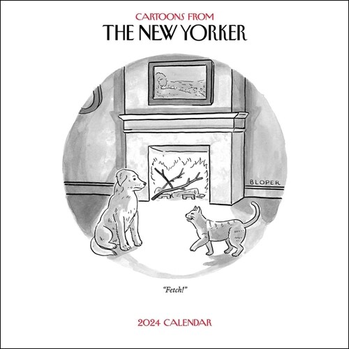 Cartoons from the New Yorker 2024 Wall Calendar (Wall)