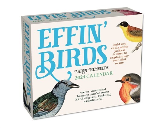 Effin Birds 2024 Day-To-Day Calendar (Daily)