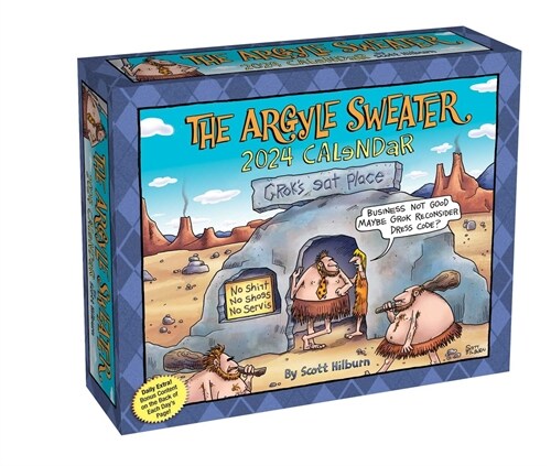 The Argyle Sweater 2024 Day-To-Day Calendar (Daily)