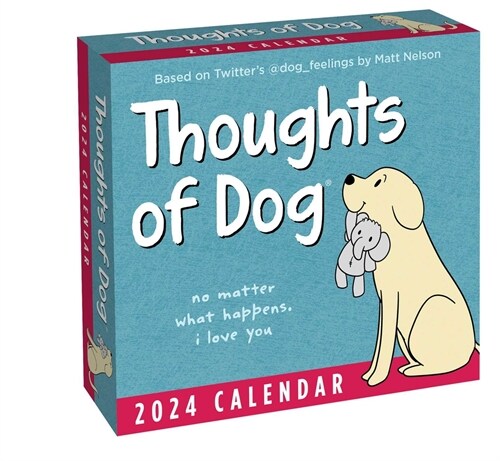Thoughts of Dog 2024 Day-To-Day Calendar (Daily)