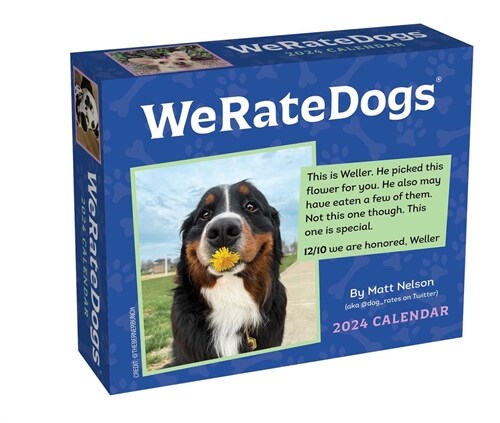 Weratedogs 2024 Day-To-Day Calendar (Daily)