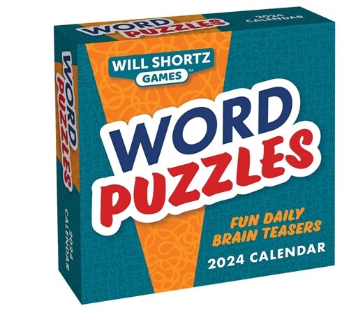 Will Shortz Games: Word Puzzles 2024 Day-To-Day Calendar: Fun Daily Brain Teasers (Daily)